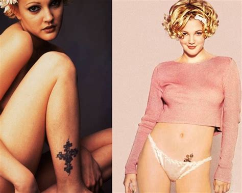 Drew barrymore inked her right wrist with the names of her two daughters, olive and frankie. 30 Of The Hottest Celebrity Tattoos - Page 4 of 45 - True ...