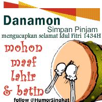 Mohon maaf lahir & batin! Ucapan Maaf lahir batin dari Bank Danamon | Display ...