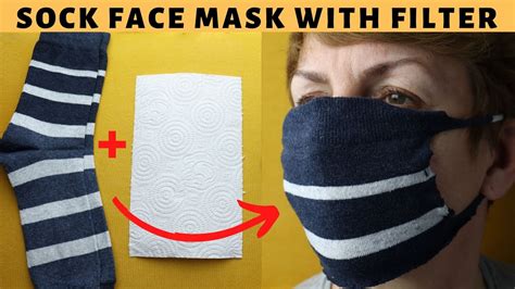 Mar 22, 2020 · if you're putting the optional filter pocket layer in your diy face mask, fold over one end of the pocket layer twice about 1/2 with each fold, like this: Easy Face Mask from Socks! NO Sew!| DIY socks mask with filter - YouTube
