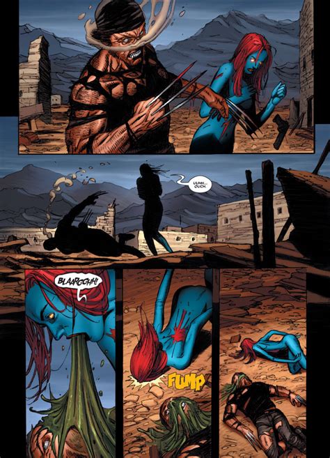 I will say i liked the general story. Wolverine vs. Mystique - lowbrowcomics.com