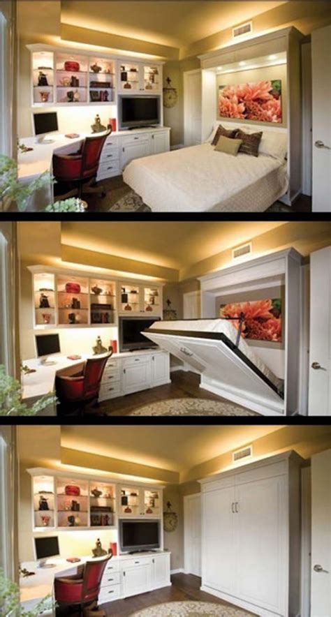 These bedroom interior design ideas will spice it up and make you look forward to going to it then how can you imagine your bedroom walls devoid of anything? 23 Simple Space-Saving Bedroom Ideas That Make A REAL ...