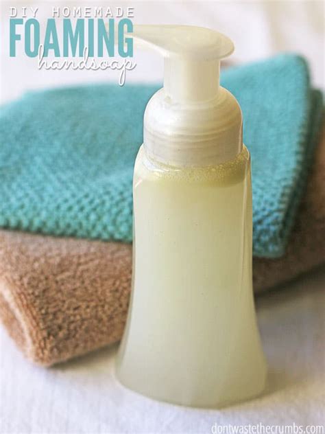 Now, i can have natural products at home for a fraction of the cost! DIY Homemade Hand Soap (regular and foaming option)