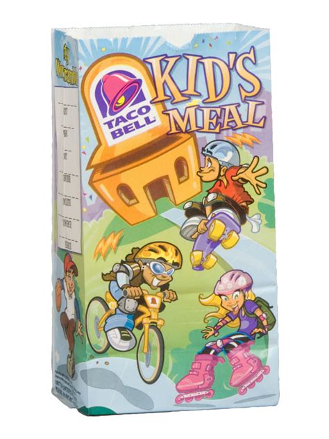And washing it all down with a celebratory glass of baja blast bubbly. MultiCultClassics: 11294: No Más Kid's Meals At Taco Bell.