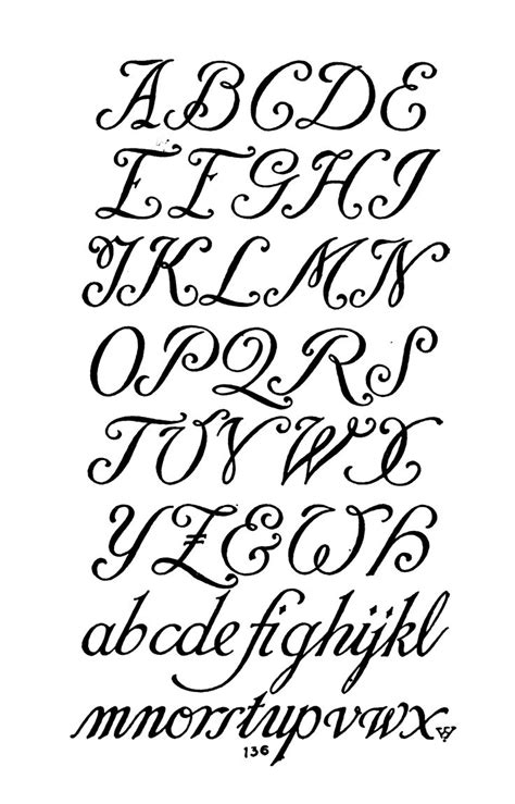 Create your own customized patched fonts. Изображение «LINE / CURSIVE fonts / строчной шрифт» от ...