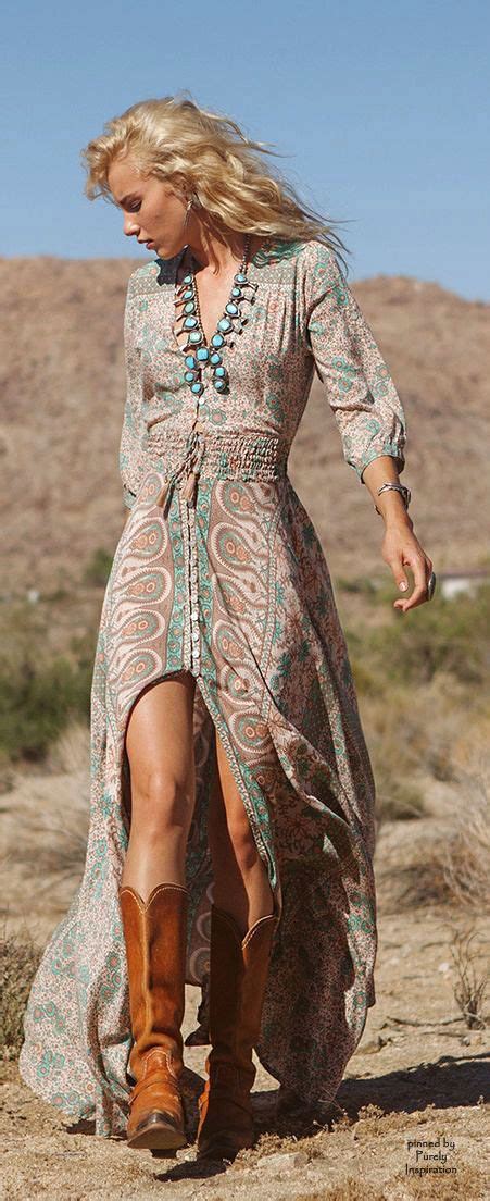 If you want to add a little personality, a veil or sash will do the trick. Boho Chic - Bohemian Style For Summer 2021 | FashionGum.com