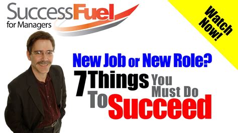 Finance officer job description guide. New Job or New Role? 7 Things You Must Do To Succeed - YouTube