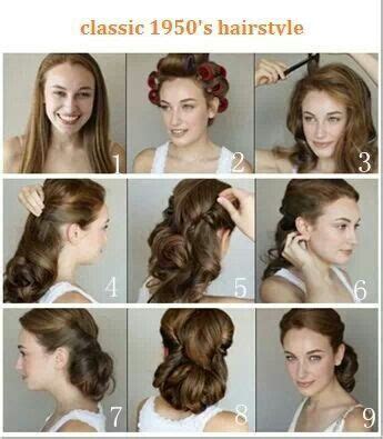 See more ideas about vintage hairstyles, retro hairstyles, hair styles. Classic 50's Hairstyle | Vintage hairstyles for long hair ...