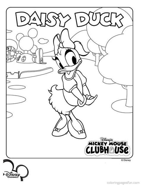 Free printable mickey mouse clubhouse coloring pages. Mickey Mouse Clubhouse Coloring Pages 7 - Free Printable ...