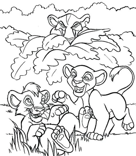 Since its creation in 1994 this character has seen special attachment with kids. Simba And Nala Coloring Pages at GetColorings.com | Free ...