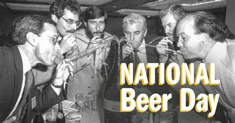 Huge, colorful history and the abundance of the drink help us keep in mind the name of the drink. National Beer Day: Here's to Choice, Freedom and the ...