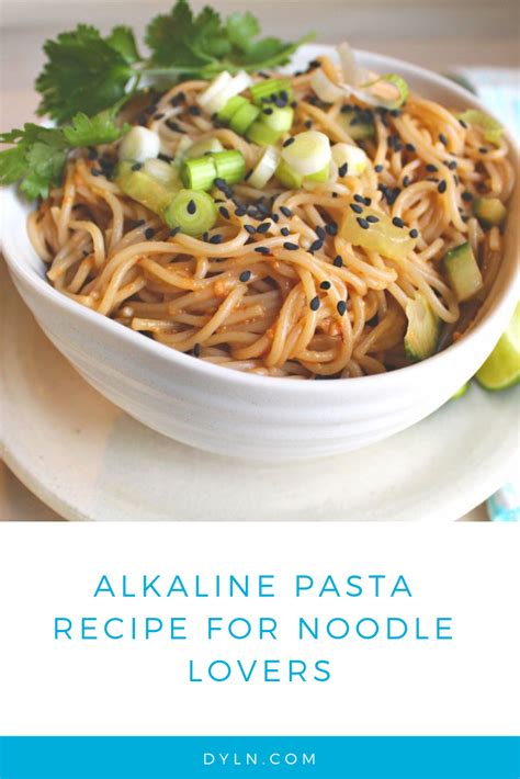 Eat alkaline foods and avoid acidic foods to create optimal ph levels which may strengthen immunity, prevent illness cancers and diseases. Alkaline Pasta Recipe for Noodle Lovers | Delicious ...