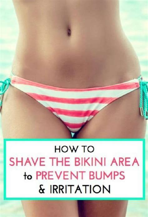 Ingrown hair simple and effective home remedies for ingrown. How To Shave Bikini Area To Prevents Bumps And Irritation ...