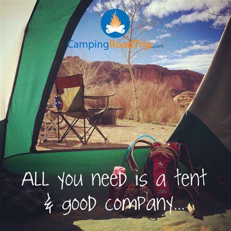 Mar 24, 2020 · here, you'll find 39 quotes that celebrate the joys (and, sure, some of the challenges, thank you, mr. Love camping? All you need is a tent & good company ...