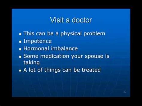 At the powerful man, you'll have answers to your all questions. 3 Tips To Fix Your Sexless Marriage - YouTube