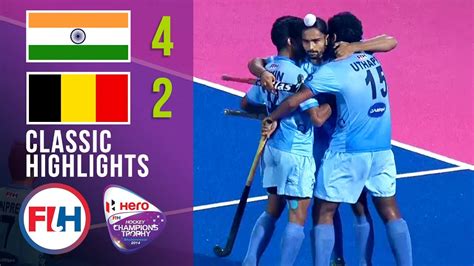India vs belgium highlights, champions trophy: India vs Belgium | Men's Hockey Champions Trophy 2014 ...