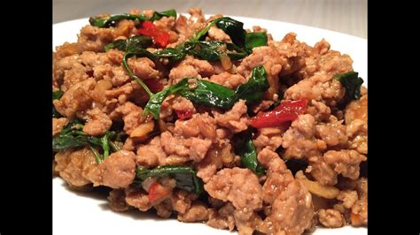 Find calories, carbs, and nutritional contents for prao hom and over 2,000,000 other foods at myfitnesspal. Pork & Basil Stir-fry กะเพราหมูสับ (Pad Kra Pao Moo) - YouTube