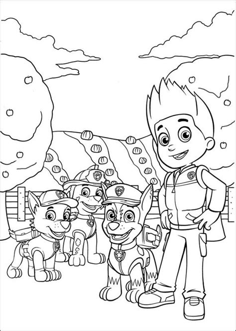 Malvorlagen chase, marshall, skye, rocky, everest, ryder ausmalbilder klicken sie join ryder and his paw patrol friends on their adventures to protect the community. Kostenlose Malvorlagen Paw Patrol Ausmalbilder Alle Hunde