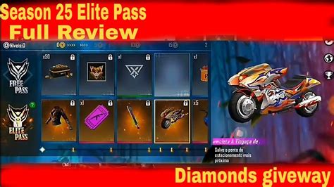 Elite pass is a pass in the game free fire which helps the players to win exclusive rewards in every tier. Free fire June Elite Pass Full Review ( New Season 25 ...