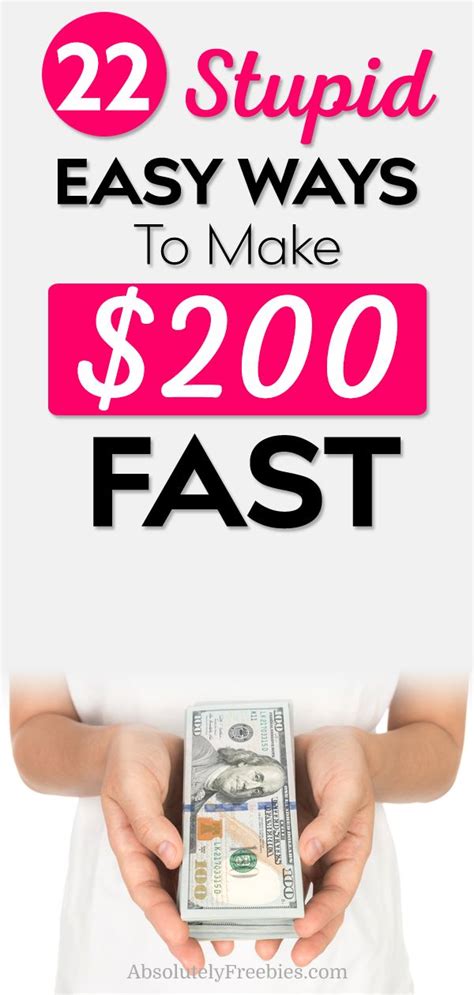 How to make 200 dollars fast in one day. How to Make 200 Dollars Fast & Easy | Money making schemes ...