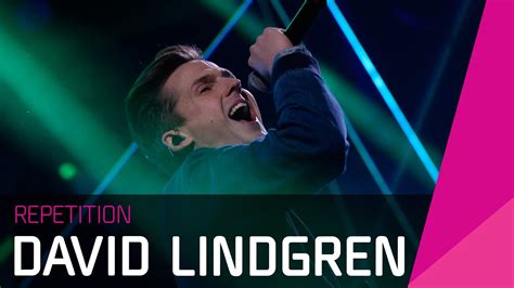 David lindgren melodifestivalen david lindgren leder mello. David Lindgren - We are Your tomorrow | Se repet inför ...