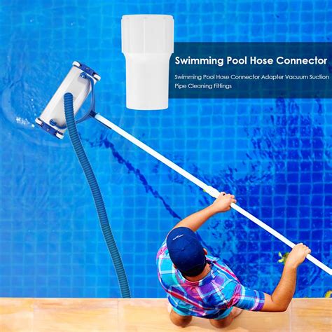 How to vacuum a pool especially on your own has been a challenge for many. Vacuum Hose Cuffs Swimming Pool Hose Connector Adapter ...