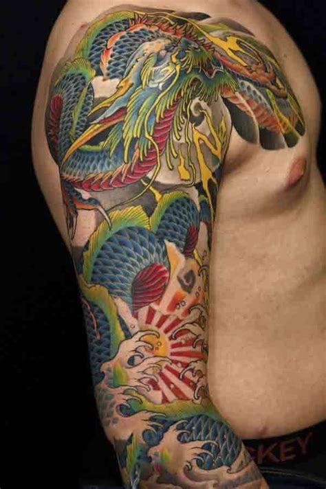 Xem hình xăm rồng vắt vai. Hình Xăm Rồng Xanh Đẹp ️ Tattoo Rồng Xanh Chất Nhất