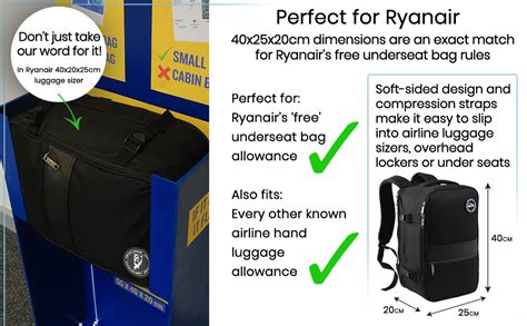 Extra seats to book an extra seat for an item the word. Cabin Max Chicago Ryanair Cabin Bags 40x20x25 Cabin ...