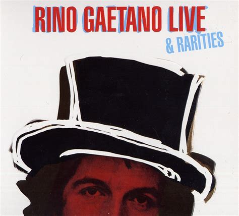 ℗ 1978 sony music entertainment italy s.p.a. Live & Rarities 2xLP | Vinili Rino Gaetano | Vinili Nuovi ...