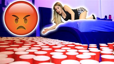 That was too funny and i can't help myself laughing. GIRLFRIEND WAKES UP TO THOUSANDS OF CUPS *PRANK* - YouTube