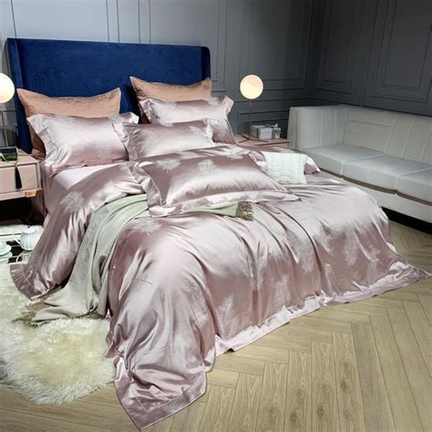 Made of microfiber polyester with polyester fiber fill. Mulberry Silk Sheen Luxury Bedding Set | Luxury bedding ...