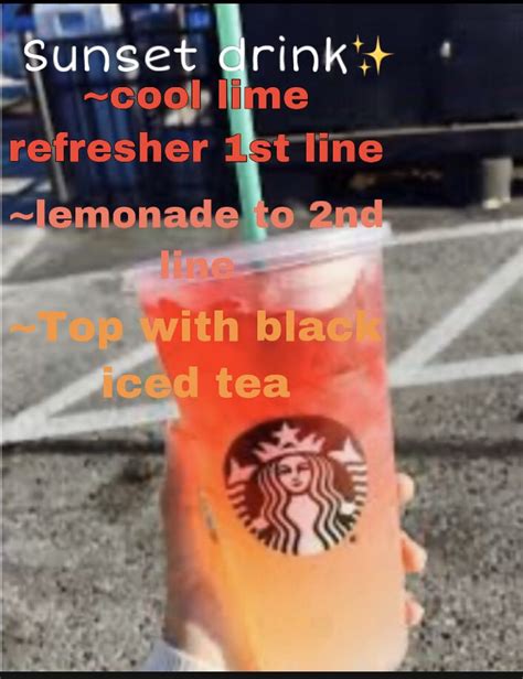 Starbucks keep their seasonal beverage range secret until the run up to their launch. Sunset refresher: Starbucks secret menu drinks in 2020 ...