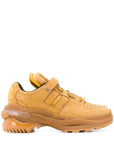 Maybe you would like to learn more about one of these? Maison Margiela Chunky Lace Up Sneakers in Yellow for Men ...