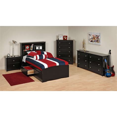 Shop a huge selection of discount bedroom furniture items. Black Sonoma Twin Bedroom Set - From $1466.99 to $2051.99 ...