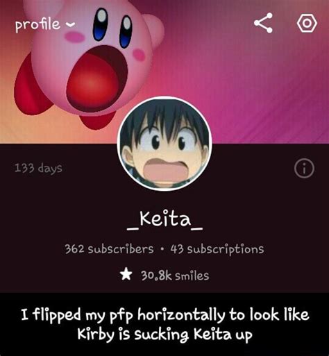 (welcome to the absolute perfect place for kirby fans!) Profile Kirby Pfp - L Kirby User Profile Deviantart - Who ...
