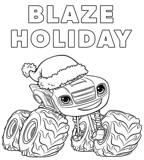 Blaze and the monster machines coloring pages. Blaze And The Monster Machines Coloring Pages | Nick jr ...