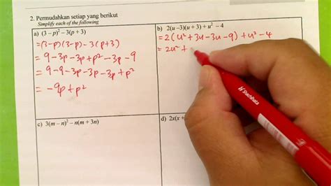 Contoh soalan dan jawapan kertas 3 sejarah spm 2014 via www.slideshare.net. Permudahkan Latihan Ungkapan Algebra Tingkatan 1