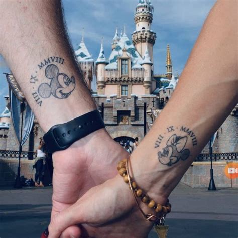 Nice minnie tattoo on finger. UPDATED: 40 Iconic Mickey Mouse Tattoos (November 2020)