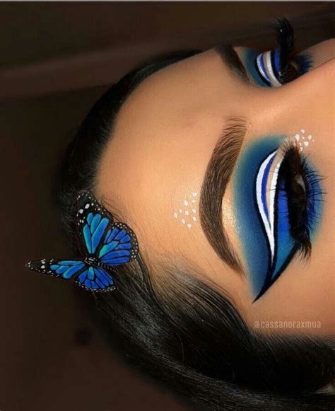 pinterest: @ nandeezy † | Creative eye makeup, Butterfly ...