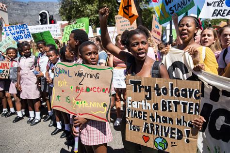 The demonstrations, led by the total shutdown and am i next movement, are a direct result of the frustrations felt by many south african women who have. South African youths march for action against climate ...