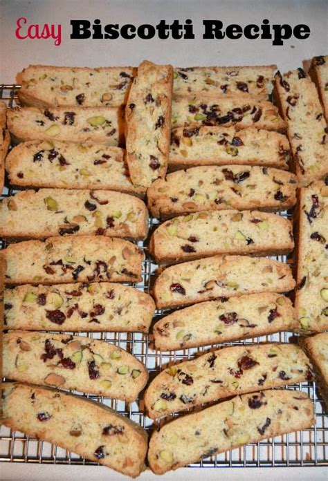 Everyday food editor sarah carey demonstrates this simple recipe. White Chocolate Cranberry Biscotti Recipe | Family Focus Blog