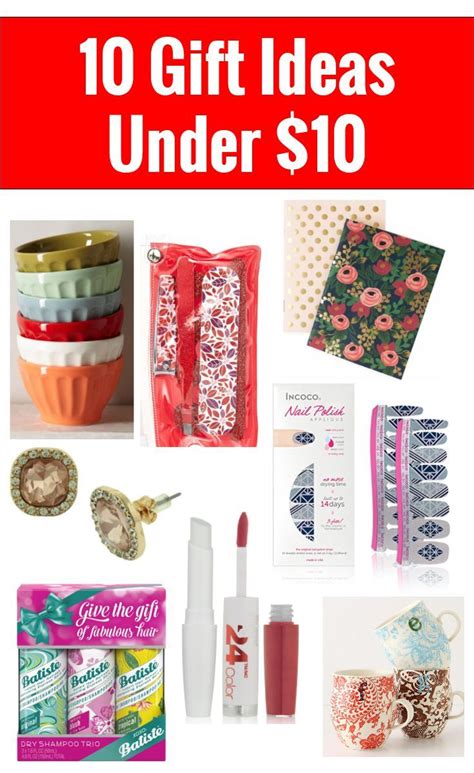 I'm excited to start on my diy gifts this year, how about you? 10 Gifts Under $10 | Gifts under 10, Gifts, Best gifts for her