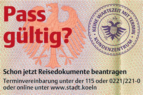 Der personalausweis kann beispielsweise verwendet werden. Personalausweis - Stadt Köln