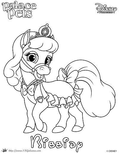 Free coloring page featuring chai from disney's princess palace pets. Free Coloring Page featuring Bibbidy from Disney's ...