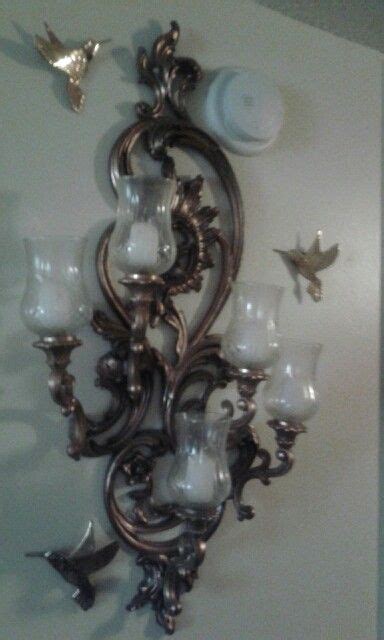 Free shipping on most items. "Regal Majesty" 5-Arm Sconce w/ Hurricane votive cups ...