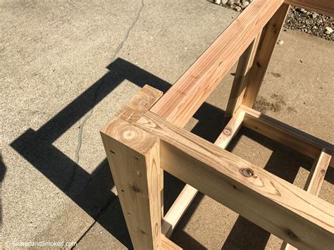 Build your own Big Green Egg Table | Big green egg outdoor ...