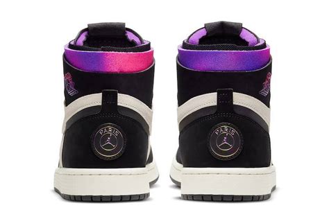 We rely on recycled materials, because we wish to help save the oceans. PSG paints Air Jordan 1 High Zoom CMFTs pink and purple ...