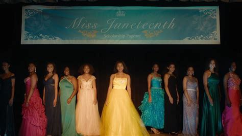 Turquoise, a former beauty queen turned hardworking single mother, prepares her rebellious teenage daughter for the miss juneteenth pageant, hoping to keep her from repeating. The Bigger Picture: 'Miss Juneteeth' Takes A Warm Look At ...