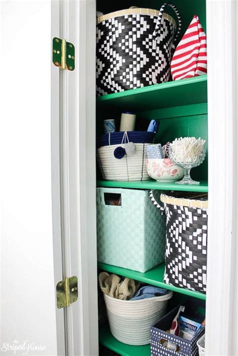 How to add shelves to a closet. EMERALD GREEN HALL CLOSET MAKEOVER | Closet makeover, Hall ...