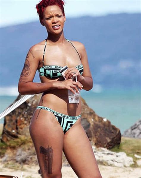 You may go through this list of rihanna tattoos and. RIHANNA TATTOOS PICTURES IMAGES PICS PHOTOS OF HER TATTOOS