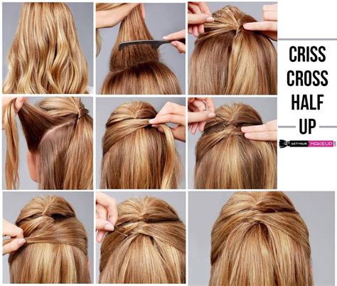 Jul 04, 2019 · once you've reached the nape of your neck, you should find that you've run out of extra hair to bring into your braid. 43 Easy Half up Hairstyle Tutorials That Every Girl Must ...